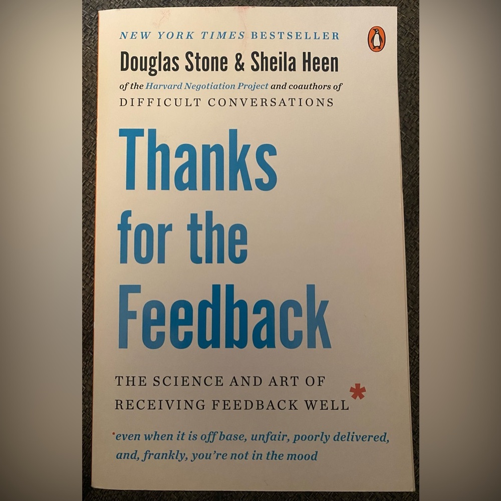 Thanks for the Feedback
